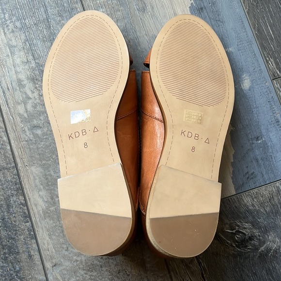 (8) Anthropologie Kelsi Dagger Brooklyn Open Toed Brown Leather Sandals - Picture 6 of 7